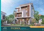 biệt thự đơn lập centa riverside 322m2, giá gốc f0, ck 10%, đối diện siêu đô thị phù đổng- hà nội