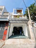 nhà 4 tầng, 4x20m, đường ô tô 6m, full nội thất, shr chính chủ, sát bên gò vấp, đơn giá siêu rẻ