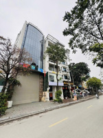 hiếm phố víp trung kính - mạc thái tổ 75m2 7 tầng thang máy mt: 5.2m thông sàn vỉa hè, giá: 43 tỷ