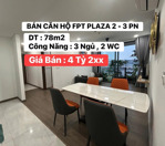 bán căn hộ fpt plaza 2 - 3 phòng ngủ view biển đẹp - 4 tỷ 250