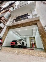bán nhá ô tô tránh, thang máy hoàng quốc việt, cầu giấy, 56m2 6 tầng mt 5m 21 tỷ