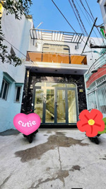 bán nhà mới quận 4 khu xóm đạo nhà 2 tầng n8.7md 8.6 nở hậu 9m hẻm trước nhà 4m ra mặt tiền 60m