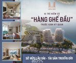 quỹ ngoại giao giá tốt nhất dự án aria bay,giá chỉ 2tỷ (hỗ trợ trả trước 600tr)sở hữu bds cao cấp