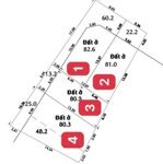 4 lô đất thổ cư SHR 1/Đỗ Văn Dậy-Tân Hiệp-Hóc Môn. Giá đầu tư