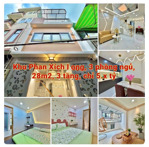 siêu phẩm khu phan xích long, 3 tầng, 28m2, 3 phòng ngủ, chỉ 5.x tỷ