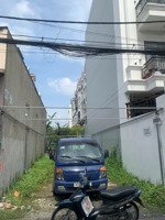 bán đất mặt tiền gần chợ bình triệu, 100m2, đường xe tải, khu dân cư sầm uất