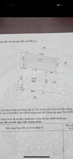 lê trọng tấn, hđ. dt 190m2 mt 17m có bán riêng từng lô nhỏ 96m2 và 94m2. giá: 132tr/m2 cách ôtô 20m