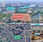 Bán nhà phố thương mại shophouse nằm tại ô đất TT4, khu đô thị Nam hồ Linh Đàm, gần tiện ích hiện đại, giá 60 tỷ