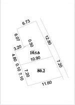 cần bán 80m2 (7,2x11,2) đất thổ cư thôn lê xá xã đông anh, đường rộng 2,3m, hướng đông bắc