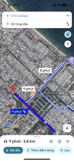 đất 2 mặt tiền trước sau hoàng thị loan, ngay hồ tùng mậu, đường 2 làng 33m vỉa hè 7m5