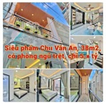 siêu phẩm 3 phòng ngủ, có phòng ngủ trệt, 38m2, nở hậu, chỉ 5.x tỷ