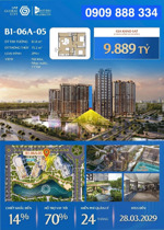 suất nội bộ 2pn+ ct4 masteri cosmo central