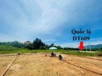 cặp liền kề dt 260m cách trục quốc lộ 609b chỉ 20m giá chỉ từ 750 triệu/lô