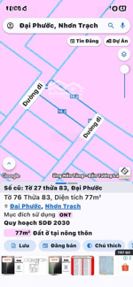 thanh lý nh bán nhanh lô đất gần phà cát lái, giá chỉ 1.8tỷ xây dựng tự do