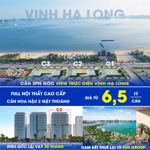 cần bán căn 3pn góc 2 mặt thoáng view trực diện vịnh hạ long giá tts 95% = 6,5 tỷ full nội thất