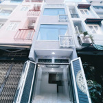 q4, mặt tiền đường số 6m, xe hơi đỗ cửa, nhà mới ở ngay chỉ 6 tỷ hơn