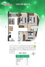 kẹt bank cần bán gấp căn 3pn2wc bcons green diamond, mb bank, giá tốt nhất thời điểm hiện tại