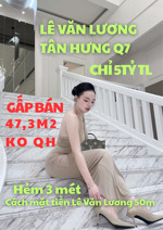 bán đất gần lotte mart nguyễn thị thập, 47,3m2, hxh, shr ko quy hoạch, giá chỉ 5tỷ thương lượng