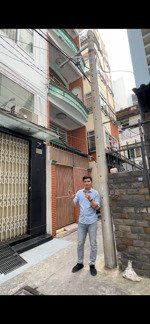 nhà bán 4 tầng hẻm nguyễn thị minh khai phường 5 quận 3 dt: 3.5m x 8m giá: 6.7 tỷ tl