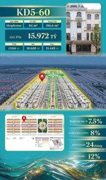 kđ5-60 shophouse đáng xuống tiền nhất khu kinh đô, vị trí trung tâm ngay trục đường 51m