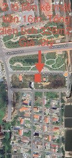 đối diện ngay chân cầu nhật lệ 2, 326m2, mặt tiền 16m. giá: 9 tỷ