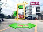 siêu hottt! bán đất mặt tiền thạnh lộc 37 q12 đường 12m, diện tích 4x18m, giá chỉ 4,48 tỷ