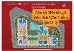 căn hộ 3pn 117m2 view công viên, giá 12 tỷ ck 13,5%, htls 15t, toà hausman đại mỗ tt hành chính mới