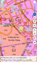 bán đất 90m2 tại đường qh07, khu tái định cư, lộc tiến, bảo lộc, 1,225 tỷ