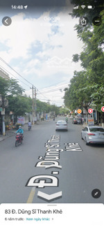 bán đất tặng nhà đường dũng sĩ thanh khê gần ngay trường cđ thương mại