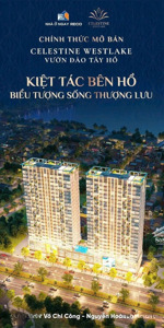 cơ hội hiếm tại hồ tây: duplex celestine westlake từ 8 tỷ vốn ban đầu