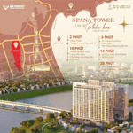 spana tower căn hộ trung tâm view pháo hoa cầu hoà xuân - căn cuối cùng độc quyền giá gốc cđt 1pn
