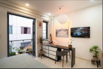 cho thuê studio ban công quận 1 đẹp & thoáng trống sẵn