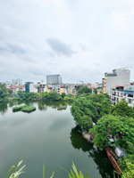 siêu phẩm ba đình. view hồ ô tô đỗ cửa. dt 48m2 - 4 tầng, thang máy. giá 26.5tỷ