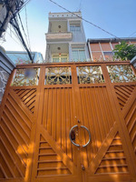 nhà mới 4 tầng, đường minh phụng, quận 6. cách mặt tiền 50m