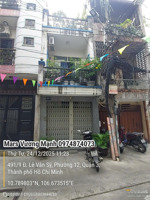 bán nhà 3 tầng 49,6 m, ngang 3m, lê văn sỹ, quận 3, hcm