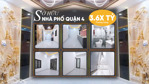 nhà đẹp 2 tầng đường đoàn văn bơ, quận 4 giá chỉ 3 tỷ hơn