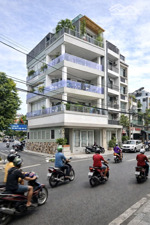 nhà 5 tầng 15pn 15wc hxh 8m (dt 8x20m) lê trọng tấn đh công thương, có thang máy, dòng tiền 50tr/th