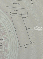 cần bán gấp lô đất nông nghiệp 500m2 (13.3x36m) mặt tiền rạch thi đua quy hoạch trong khu dân cư