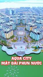 Bán nhanh căn shoptel Aqua City Hạ Long lô góc đài phun nước 220m2, giá 22 tỷ