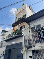 nhà đẹp 3x11m 1 trệt 2 lầu st 4pn 4wc hẻm hương lộ 2 - giá 4.75 tỷ