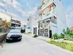 khu nhà lầu xây dựng 5 tầng tự do, hẻm xe hơi tránh thông cạnh vành đai 2 chỉ 75 triệu/ m2
