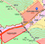 bán lô góc 2 mặt tiền đất mặt đường hồ chí minh đối diện cụm cn 65ha giá tốt