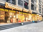 vốn 3 tỷ - lãi 85 triệu/tháng - shophouse khối đế tại vinhomes smart city - sổ đỏ lâu dài