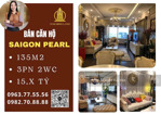 hải yến nam minh land - bán căn hộ 3 pn saigon pearl 135 m2, tầng cao, nội thất đẹp như hình