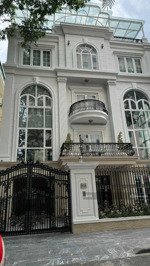 bán biệt thự đơn lập lô góc 250m2, 4 tầng mặt tiền 36m phố nguyễn thị định, khu an sinh thượng lưu