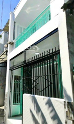 nhà bán p15 q8. dt 4x14m. hẻm 3 gác. 1 lầu đúc 3pn 2wc. shr 3tỷ 600 tl