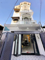 nhà 4 tầng đẹp lung linh - 49m2 - hẻm xe hơi đỗ cửa thông trương thị hoa - sát bên siêu thị metro.