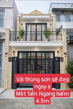 siêu phẩm ngang 4.5m hẻm xe tải đường hương lộ 2 p.btđa 72m2 đúc 1 lầu giá chỉ 6 tỷ