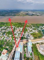 bán 3pn+ dt lớn view trực diện sông, hướng đông nam đón nắng sáng giảm sốc 1,628 tỷ