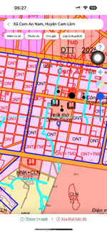 cam an nam - 488 m2 - full thổ - 10.5 x 46m - giá chỉ 230 triệu m ngang